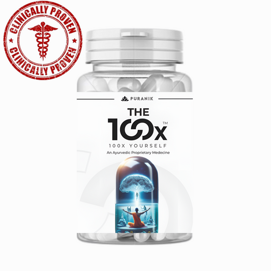 The 100x™ – World's only Complete Brain Nutrition for Reduced Stress, Enduring Confidence and Focus